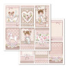 Набір паперу 30*30см Stamperia Little Girl 10/Pkg