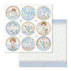 Набір паперу 30*30см Stamperia Little Boy 10/Pkg