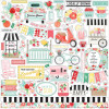 Набір паперу 30*30см Carta Bella Collection Kit Summer Market 12/Pkg