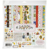 Набір паперу 30*30см Carta Bella Collection Kit Oh Happy Day Spring 12/Pkg
