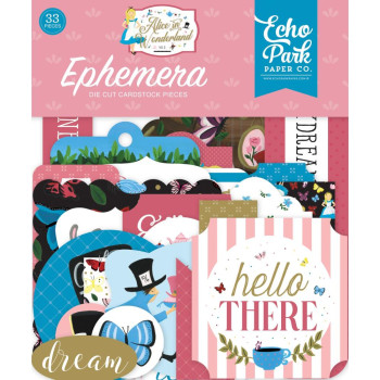 Висічки Echo Park Frames&Tags Alice In Wonderland No2 33/Pkg