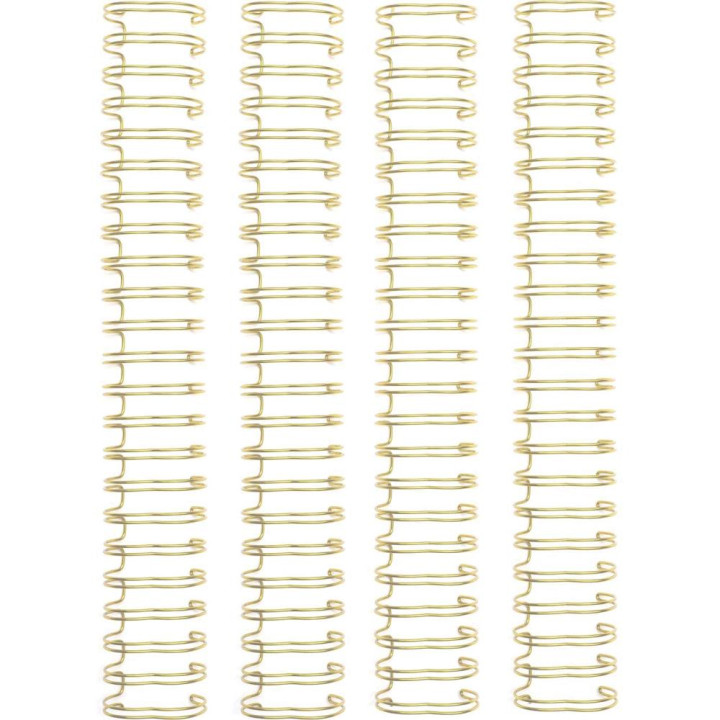 Пружини для біндера We R Memory Keepers Cinch Wires Gold 660504