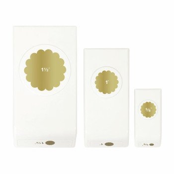 Набір дироколів We R Memory Keepers Layering Punches Scallop Circles