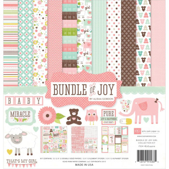 Набір паперу 30*30см Bundle Of Joy Girl