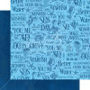 Набір паперу 30*30см Graphic 45 Ocean Blue 16/Pkg
