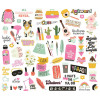 Висічки Simple Stories Icons Kate&Ash, 57/Pkg