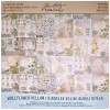 Набір паперу 30*30см Tim Holtz Vellum Paper Wallflower 18/Pkg
