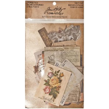 Висічки Tim Holtz Icons Thrift Shop 54/Pkg