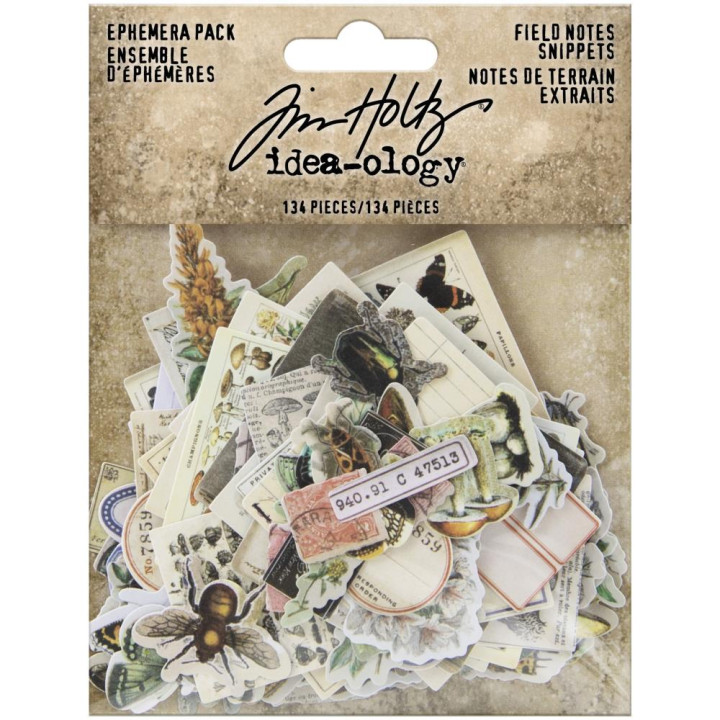 Висічки Tim Holtz Icons Field Notes Le terrain 134/Pkg