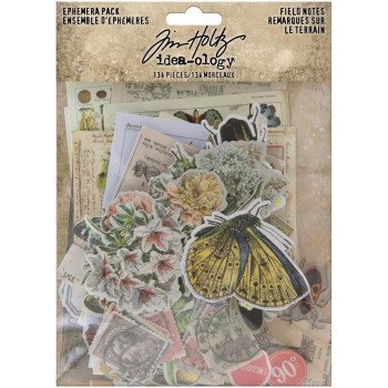 Висічки Tim Holtz Icons Field Notes 134/Pkg