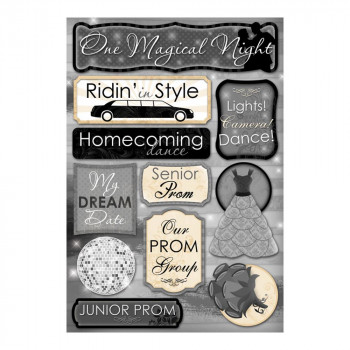 Наліпки Karen Foster One Magical Night Cardstock Stickers