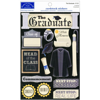 Наліпки Karen Foster The Graduate Cardstock Stickers