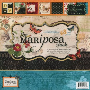Набір паперу 30*30см DCWV Mariposa 48/Pkg