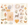  Наліпки з чіпборду Prima Autumn Sunset Chipboard Stickers 34/Pkg