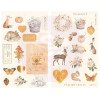  Наліпки з чіпборду Prima Autumn Sunset Chipboard Stickers 34/Pkg