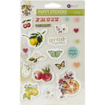 Наліпки Puffy Prima Fruit Paradise 21/Pkg