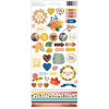 Наліпки American Crafts Amy Tan Late Afternoon Cardstock Stickers Elements 95/Pkg