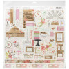 Набір паперу 30*30см Carta Bella Collection Kit Farmhouse Market 12/Pkg