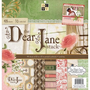 Набір паперу 30*30см DCWV Dear Jane 48/Pkg