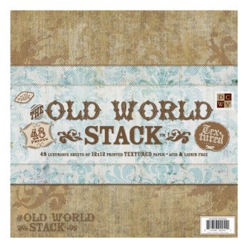 Набір паперу 30*30см DCWV Old World 48/Pkg