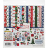 Набір паперу 30*30см Carta Bella Collection Kit Merry Christmas 12/Pkg