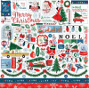 Набір паперу 30*30см Carta Bella Collection Kit Merry Christmas 12/Pkg