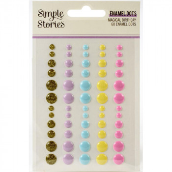 Дотси Simple Stories Dots Magical Birthday 60/Pkg