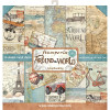 Набір паперу 30*30см Stamperia Around The World 10/Pkg