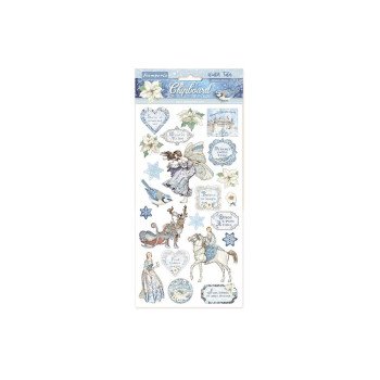 Чіпборд Stamperia Winter Tales 15*30см