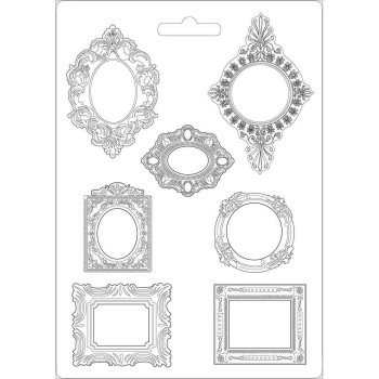 Молд Stamperia Soft Maxi Frames Princess