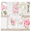 Набір паперу 30*30см Stamperia Letters & Flowers 10/Pkg