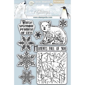 Штампи Stamperia Moments Full Of You Arctic Antarctic 14*18см