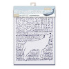  Трафарет Stamperia Wolf Arctic Antarctic