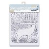  Трафарет Stamperia Wolf Arctic Antarctic
