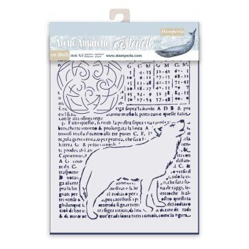 Трафарет Stamperia Wolf Arctic Antarctic
