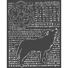  Трафарет Stamperia Wolf Arctic Antarctic