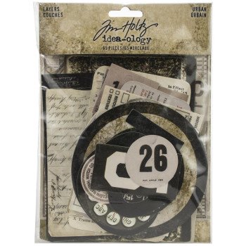 Висічки Tim Holtz Layers Urban 65/Pkg