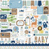 Набір паперу 30*30см Echo Park Baby Boy