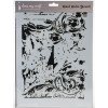  Трафарет Dress My Craft Stencil A4 Swirls