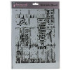  Трафарет Dress My Craft Stencil A4 Ladger Script