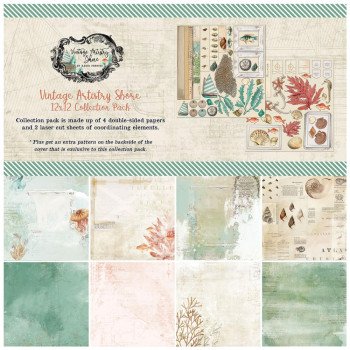Набір паперу 30*30см 49 And Market Vintage Artistry Shore 4/Pkg