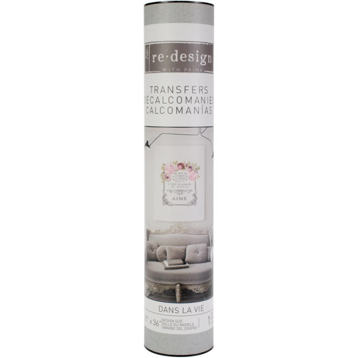  Перекладні картинки Prima Decor Transfer Dans La Vie