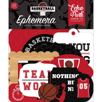Висічки Echo Park Icons Basketball 33/Pkg