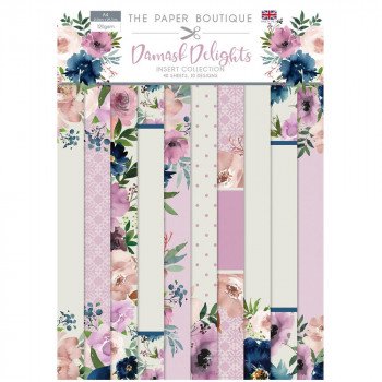Набір паперу The Paper Boutique Insert Collection A4 Damask Delights 40/Pkg