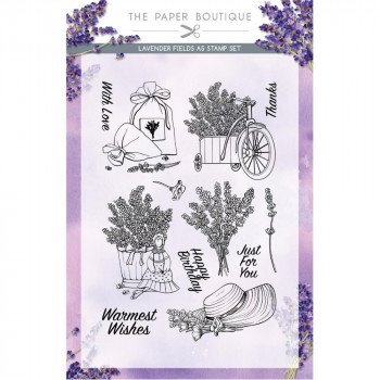 Штампи The Paper Boutique Lavender Fields