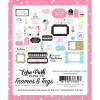 Висічки Echo Park Frames & Tags Magical Birthday Girl 33/Pkg