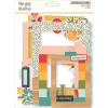 Висічки Simple Stories Hello Today Layered Chipboard Frames Die-Cuts, 6/Pkg