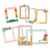 Висічки Simple Stories Hello Today Layered Chipboard Frames Die-Cuts, 6/Pkg