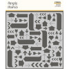 Трафарет Simple Stories Arrows