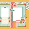 Набір паперу 30*30см Simple Stories Page Kit Happy Together